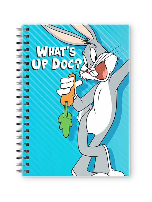 

Redwolf - What's Up Doc - Looney Tunes Official Spiral Notebook, Multi-coloured